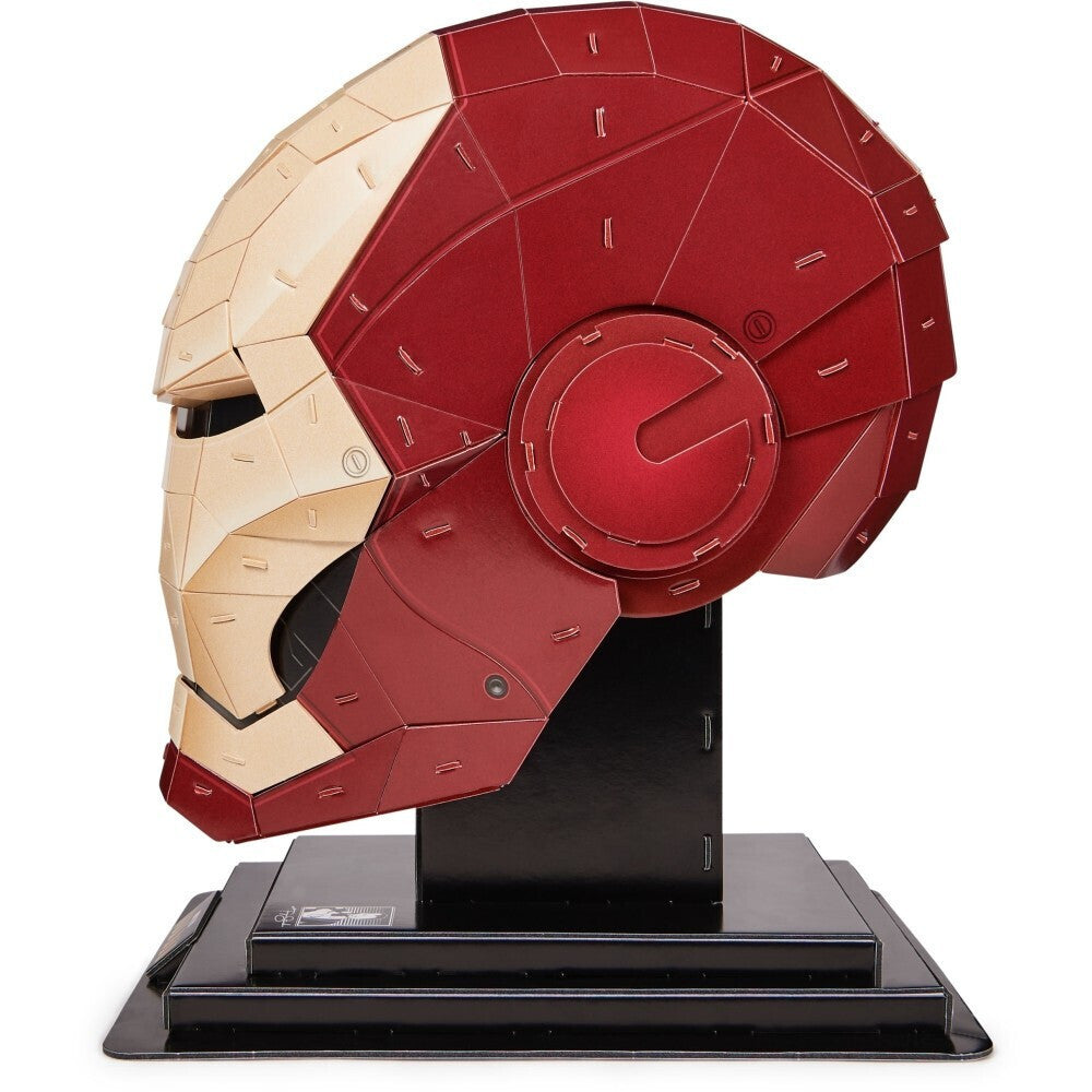 Spin Master Marvel The Infinity Saga 4D Build - Iron Man Helmet 3D Puzzle Model Kit (6069819)