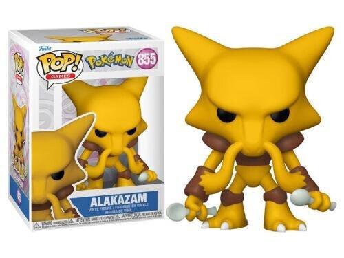 ✨🎮 Funko Pop! Games: Pokémon - Alakazam #855 Vinyl Figure 🥄