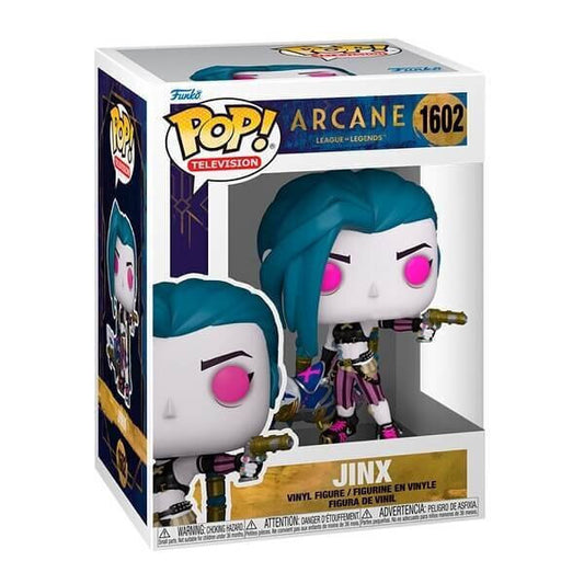 💥🔫 Funko Pop! Television: League of Legends – Jinx #1602 Vinyl Figure