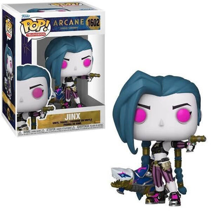 💥🔫 Funko Pop! Television: League of Legends – Jinx #1602 Vinyl Figure