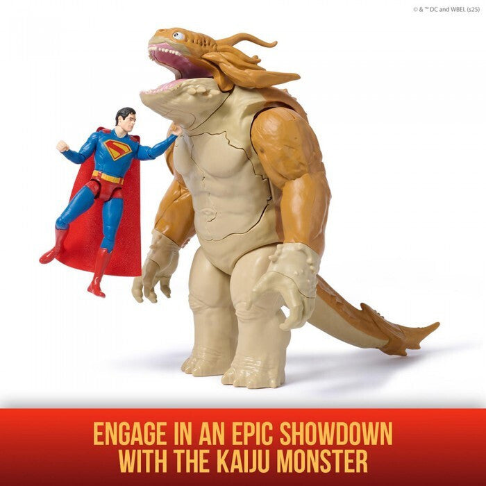 Spin Master DC Superman Movie – Superman vs. Kaiju Action Figure Set with Slime (6")