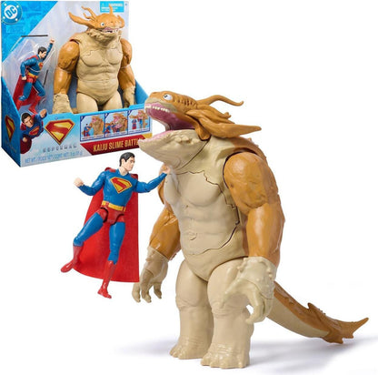 Spin Master DC Superman Movie – Superman vs. Kaiju Action Figure Set with Slime (6")