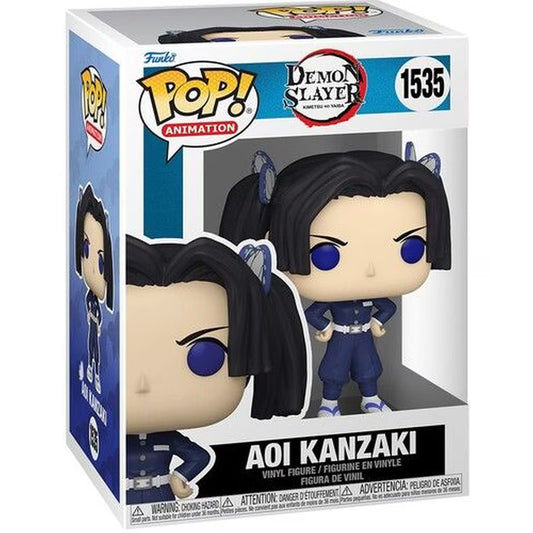 🌸💙 Funko Pop! Animation: Demon Slayer – Aoi Kanzaki #1535 Vinyl Figure