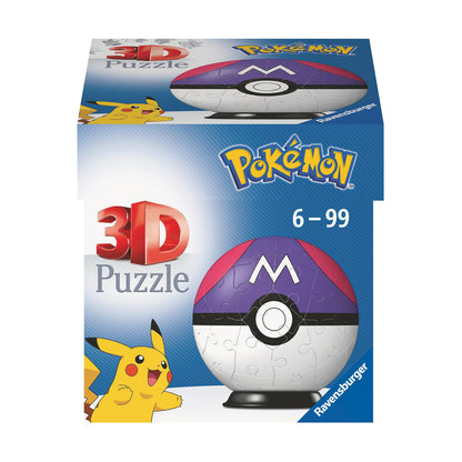 🧩 Ravensburger 3D Puzzle: Pokemon - Master Ball (55 pcs)