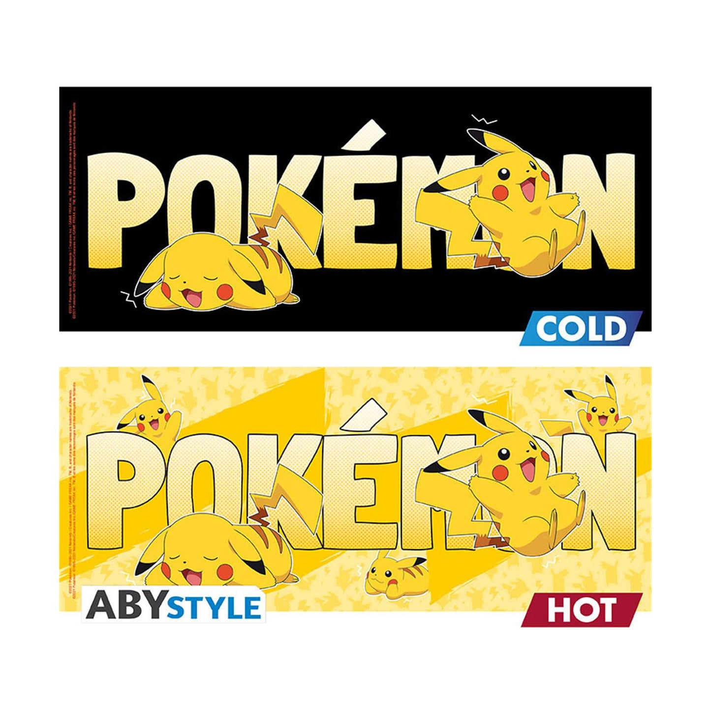 Abysse Nintendo: Pokemon - Pikachu Heat Change Mug (460ml)