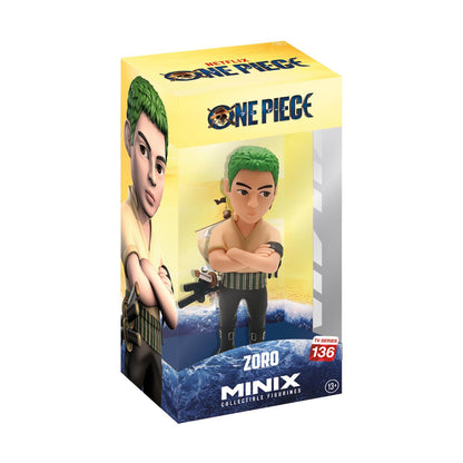 Minix Collectible Figurines: Anime - One Piece Roronoa Zoro Figure 12cm
