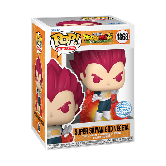 Funko Pop! Dragon Ball Super Broly Movie: Super Saiyan God 1868 Special Edition