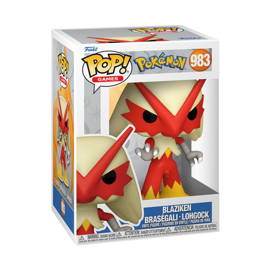 🔥🐓 Funko Pop! Games: Pokémon – Blaziken #983 Vinyl Figure