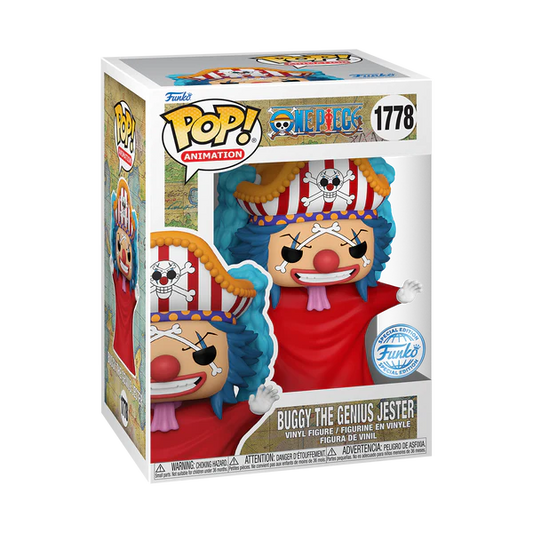 Funko Pop! One Piece: Buggy The Genius Jester 1778 Special Edition