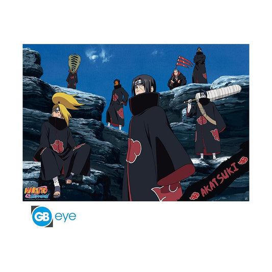Abysse: Naruto Shippuden - Akatsuki Maxi Poster (91.5X61)🎃🎃🎃