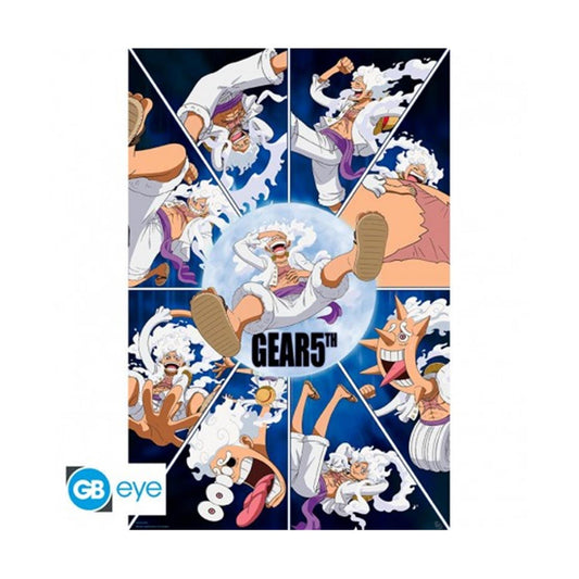 Abysse: One Piece - Gear 5Th Looney Maxi Poster (91.5X61)