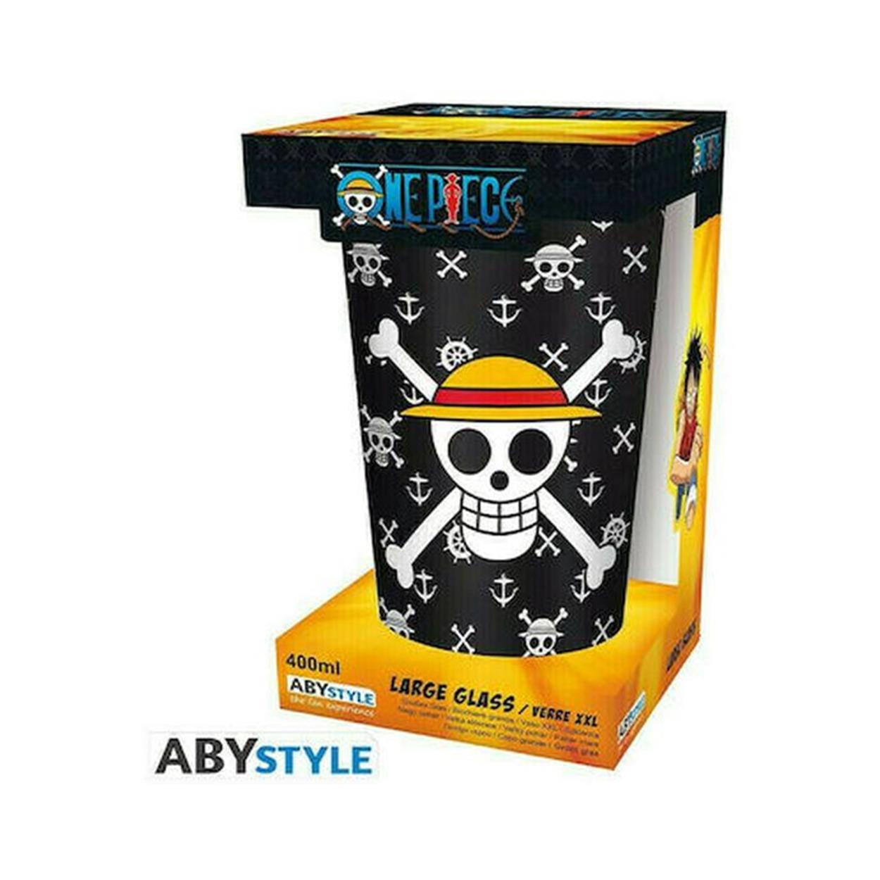 Abysse One Piece - Luffy Large Glass (400ml)