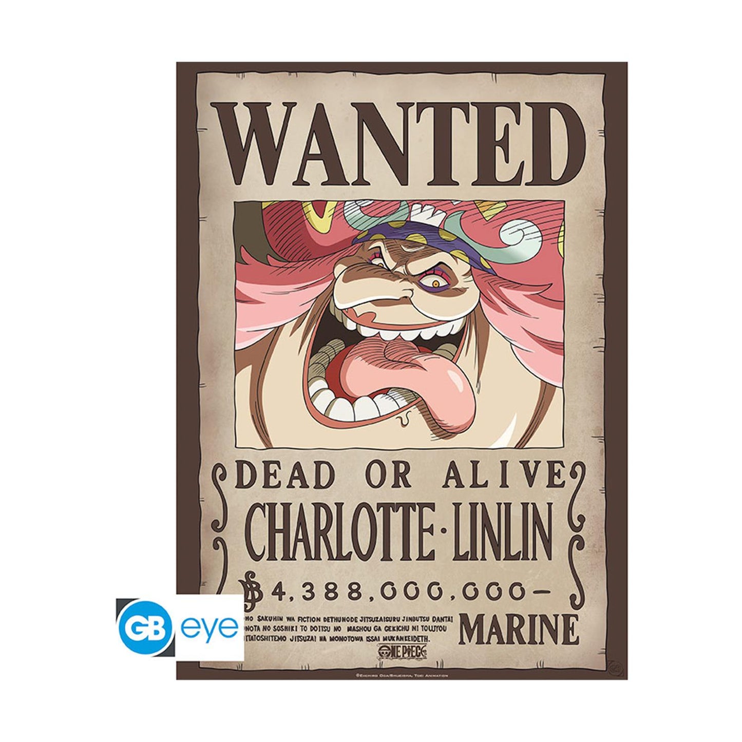 Abysse One Piece - Wanted Big Mom Poster Chibi (52x38cm)