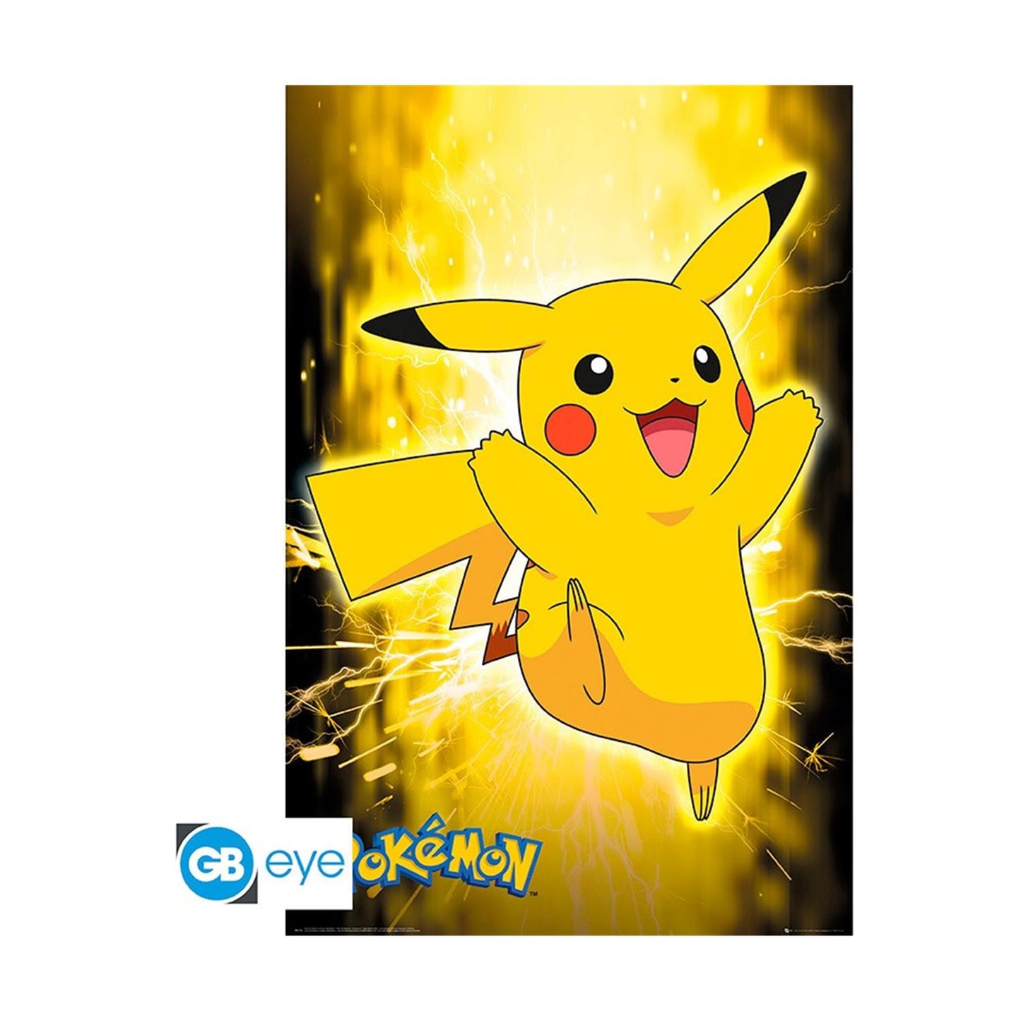 Abysse: Pokemon - Pikachu Neon Maxi Poster (91.5X61)