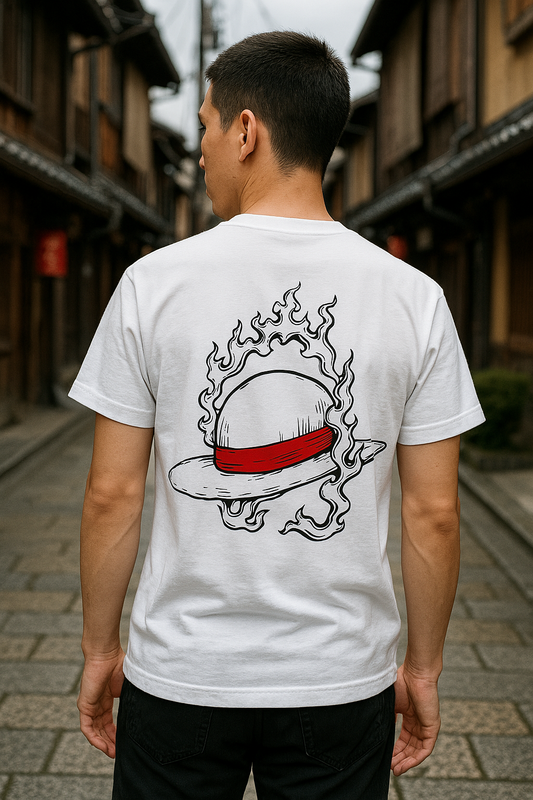 T-Shirt “Will of the Flame” — One Hat, Infinite Legacy