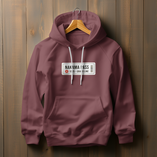 Hoodie “Nakama Pass” — Authorized for the Grand Line🎟️