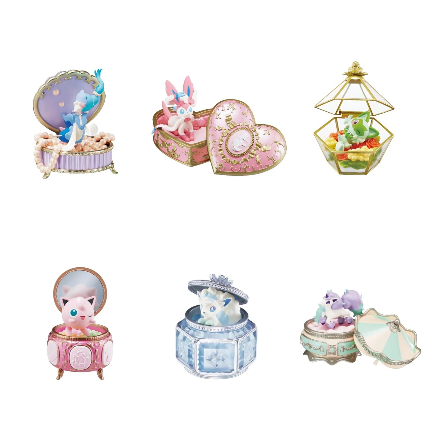 Pokémon Romantic Collection – Re-Ment Blind Box Sealed Case (6 Boxes) [Pre-Order]