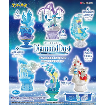 Pokémon Diamond Dust Collection – Re-Ment Blind Box Sealed Case (6 Boxes) [Pre-Order]