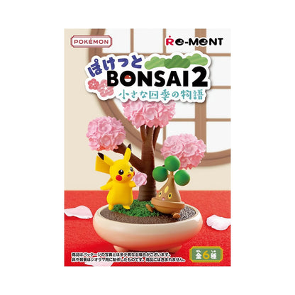 Pokémon Bonsai 2 Collection - Re-Ment Blind Box Sealed Case (6 Boxes) [Pre-Order]