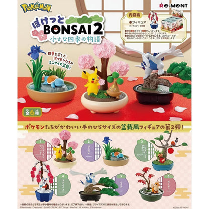 Pokémon Bonsai 2 Collection - Re-Ment Blind Box Sealed Case (6 Boxes) [Pre-Order]