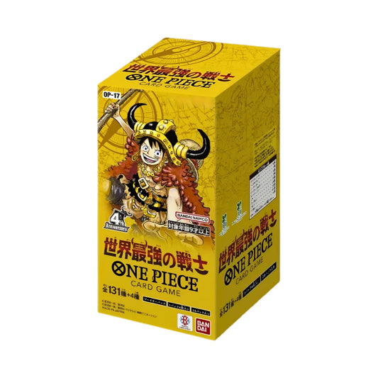 One Piece Card Game OP-17 The World's Strongest Warriors Booster Display (Japanese) [Pre-Order]