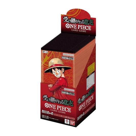 One Piece Card Game OP-13 Carrying on His Will Booster Display (Japanese) [Pre-Order]