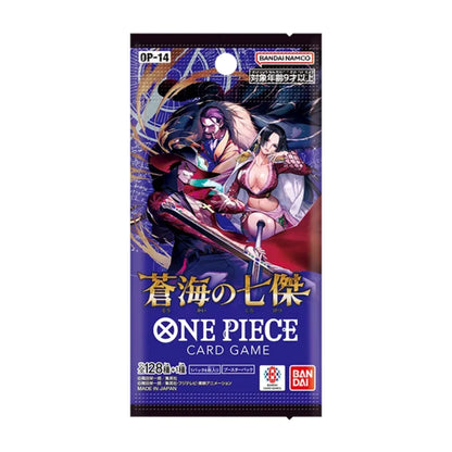 One Piece Card Game OP-14 The Azure Sea's Seven Booster Display (Japanese) [Pre-Order]