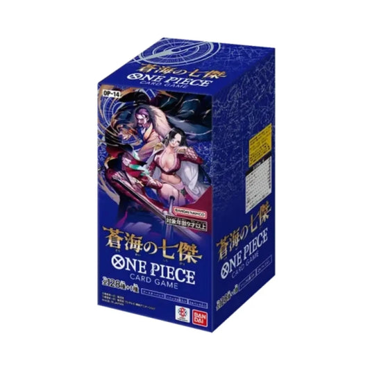 One Piece Card Game OP-14 The Azure Sea's Seven Booster Display (Japanese) [Pre-Order]