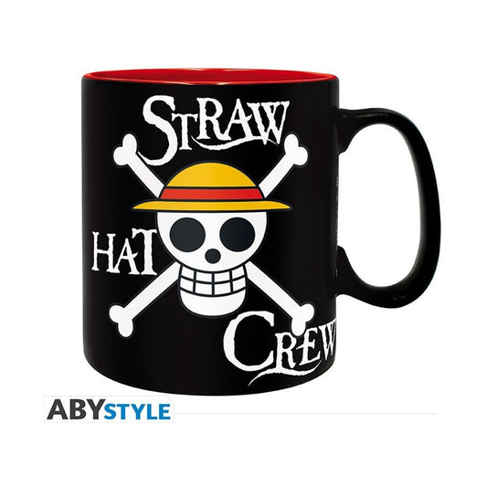 Abysse: One Piece - Luffy & Skull Mug (460ml)