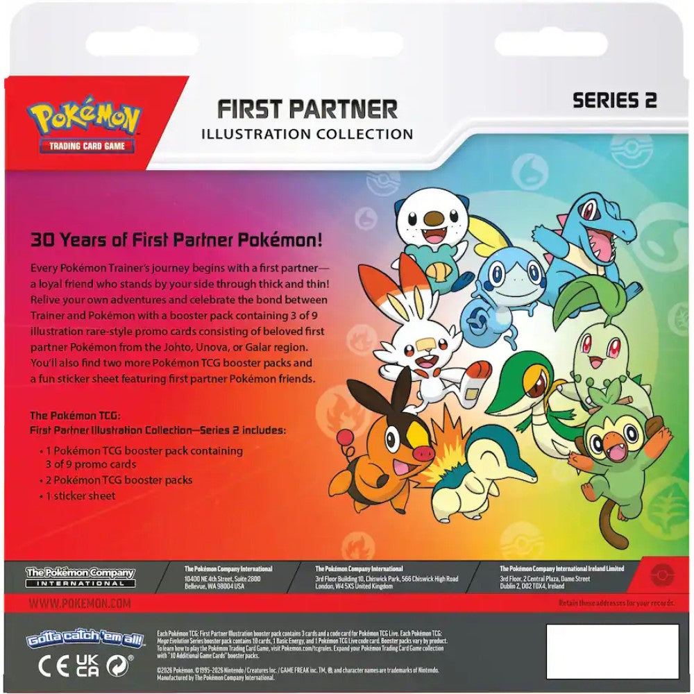 Pokemon First Partner Illustration Collection Series 2 Booster Box (EN)