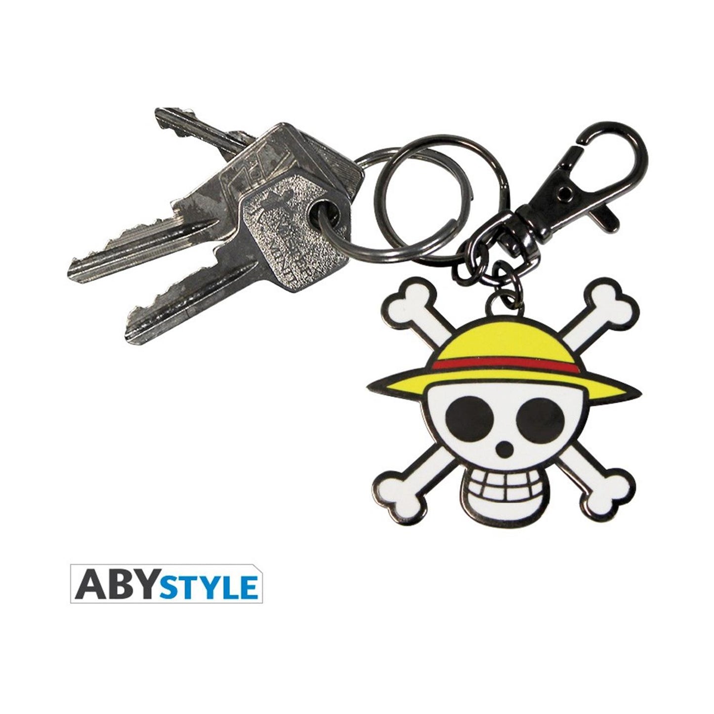 Abysse One Piece - Skull - Luffy Metal Keychain