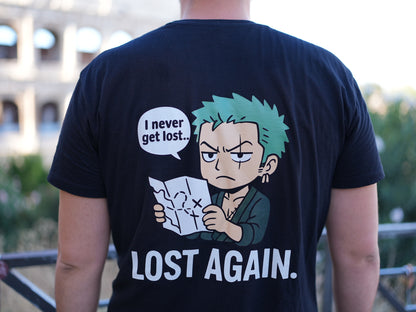 T-Shirt "Zoro’s Lost Map" — Wrong Turns, Legendary Moves