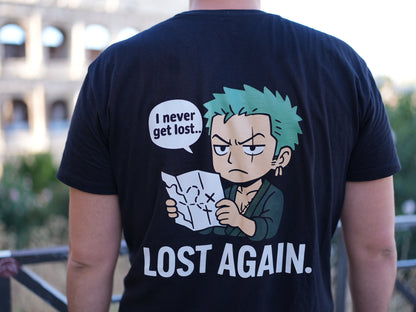 T-Shirt "Zoro’s Lost Map" — Wrong Turns, Legendary Moves