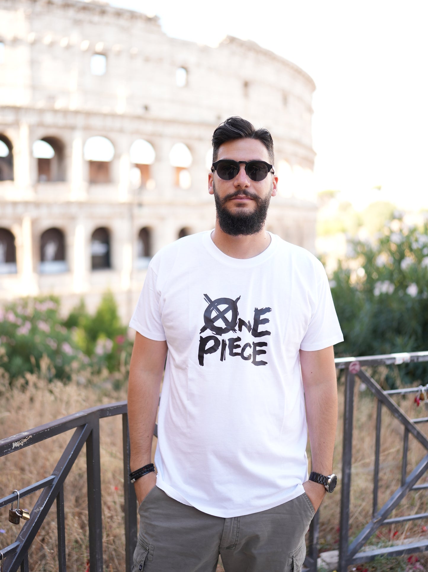 T-Shirt “Grand Line Cross” — Crew Pride, Sea Spirit