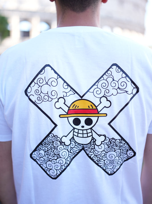 T-Shirt “Grand Line Cross” — Crew Pride, Sea Spirit