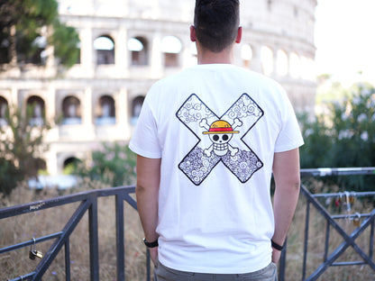 T-Shirt “Grand Line Cross” — Crew Pride, Sea Spirit
