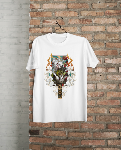 T-Shirt “Bound by Blood” — When Demons Create Heroes 🔥🗡️