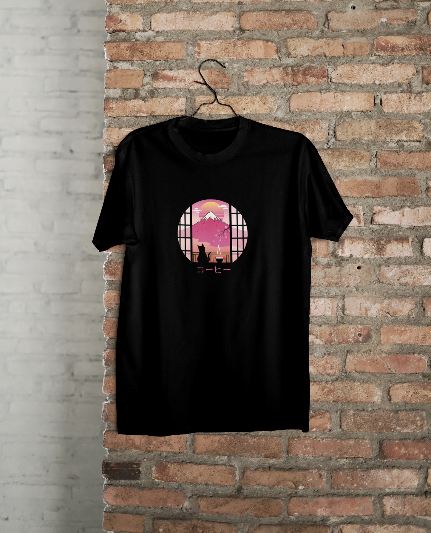 Anime T-Shirt - Kaisoku OuNi “Quiet Coffee in Kyoto”