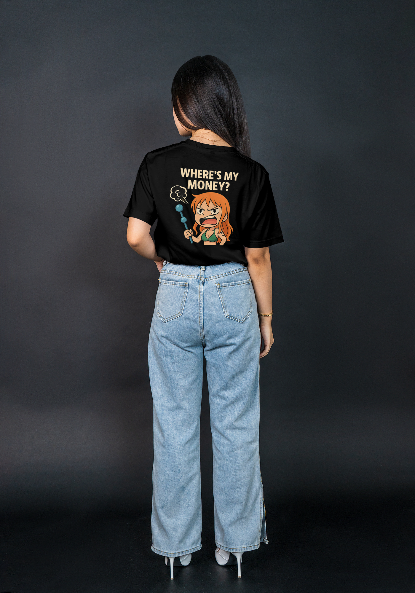 T-Shirt "Where’s My Money?" — Cute Looks, Serious Business