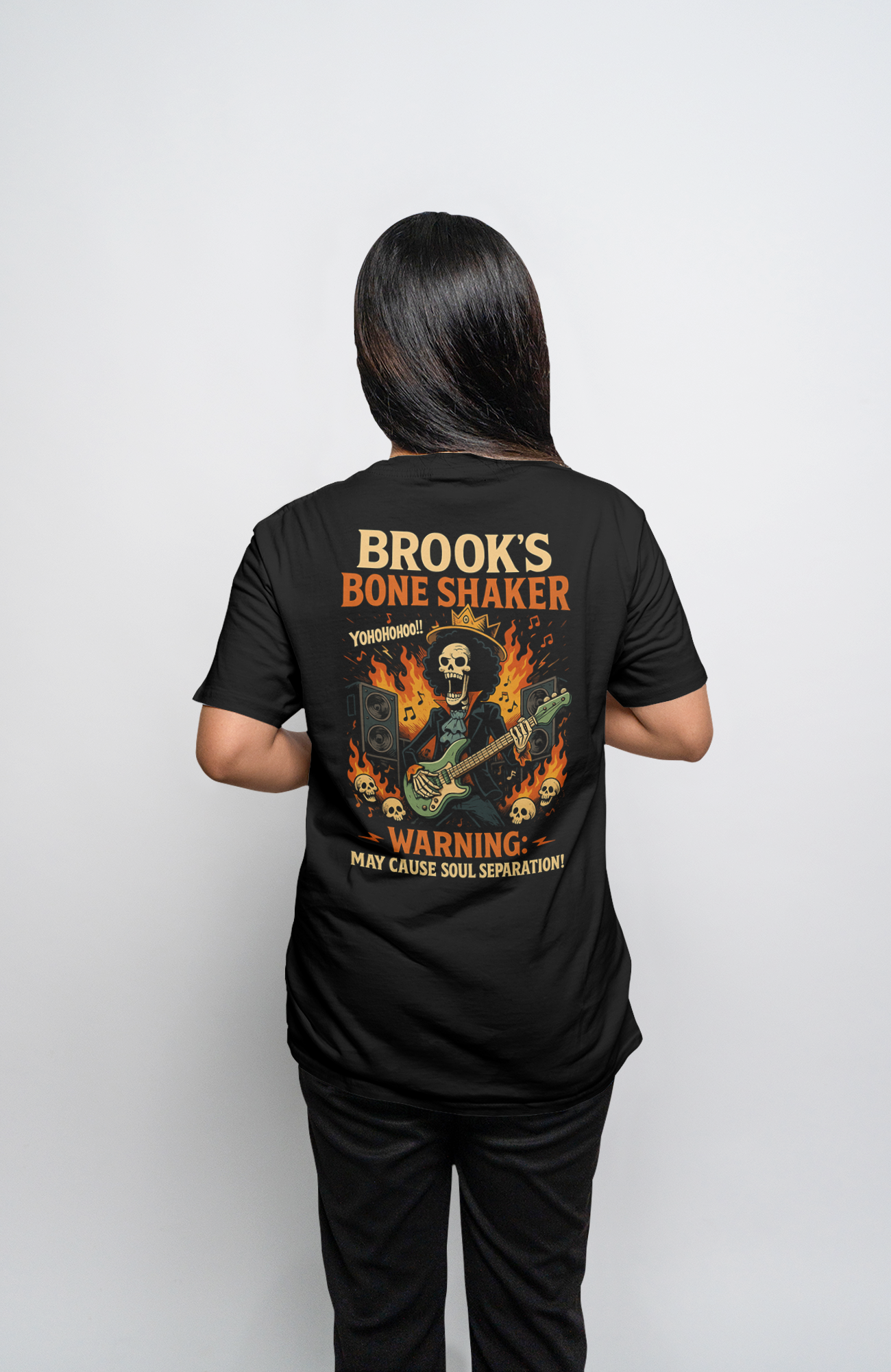 T-Shirt “Yohohohooo!!” — loud, legendary, and bone-rattling.