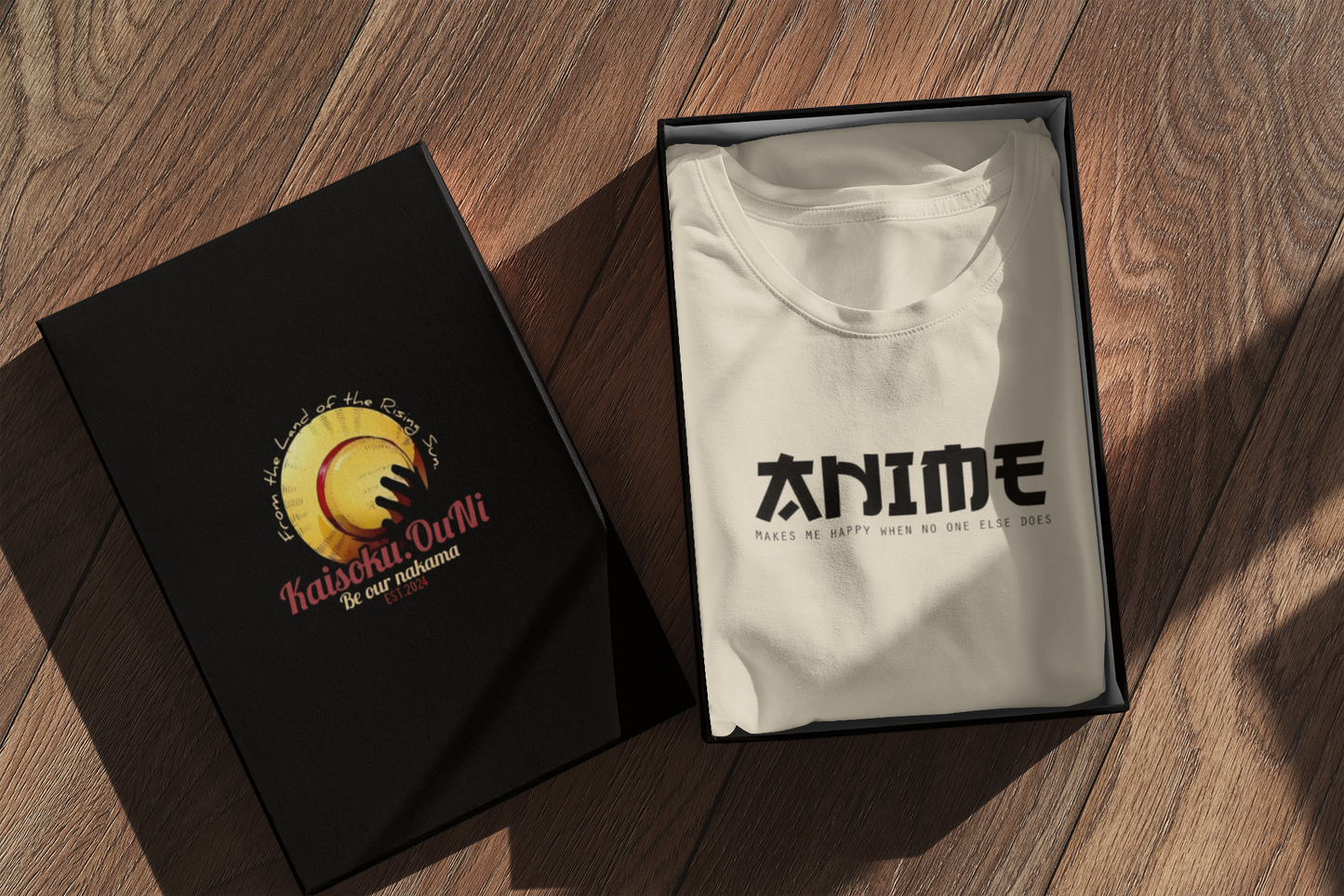 T-Shirt “ANIME State of Mind” — Happy Where No One Else Does 🖤🈶