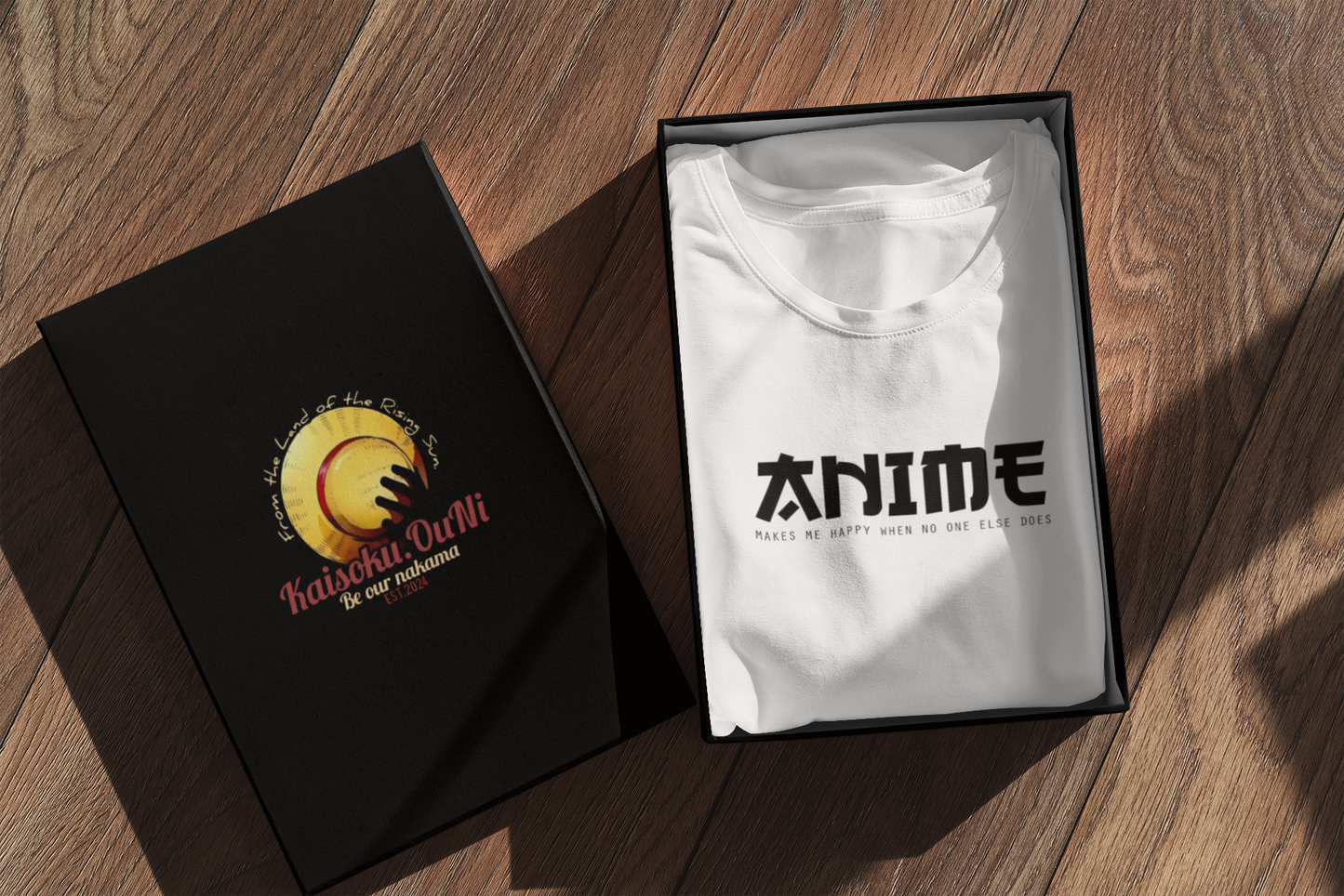 T-Shirt “ANIME State of Mind” — Happy Where No One Else Does 🖤🈶