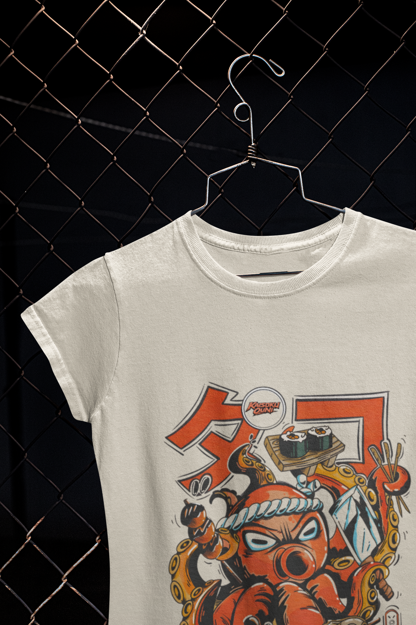 Μπλουζάκι “Octopus Sensei” — Σερβίρεται φρέσκο, χτυπάει δυνατά