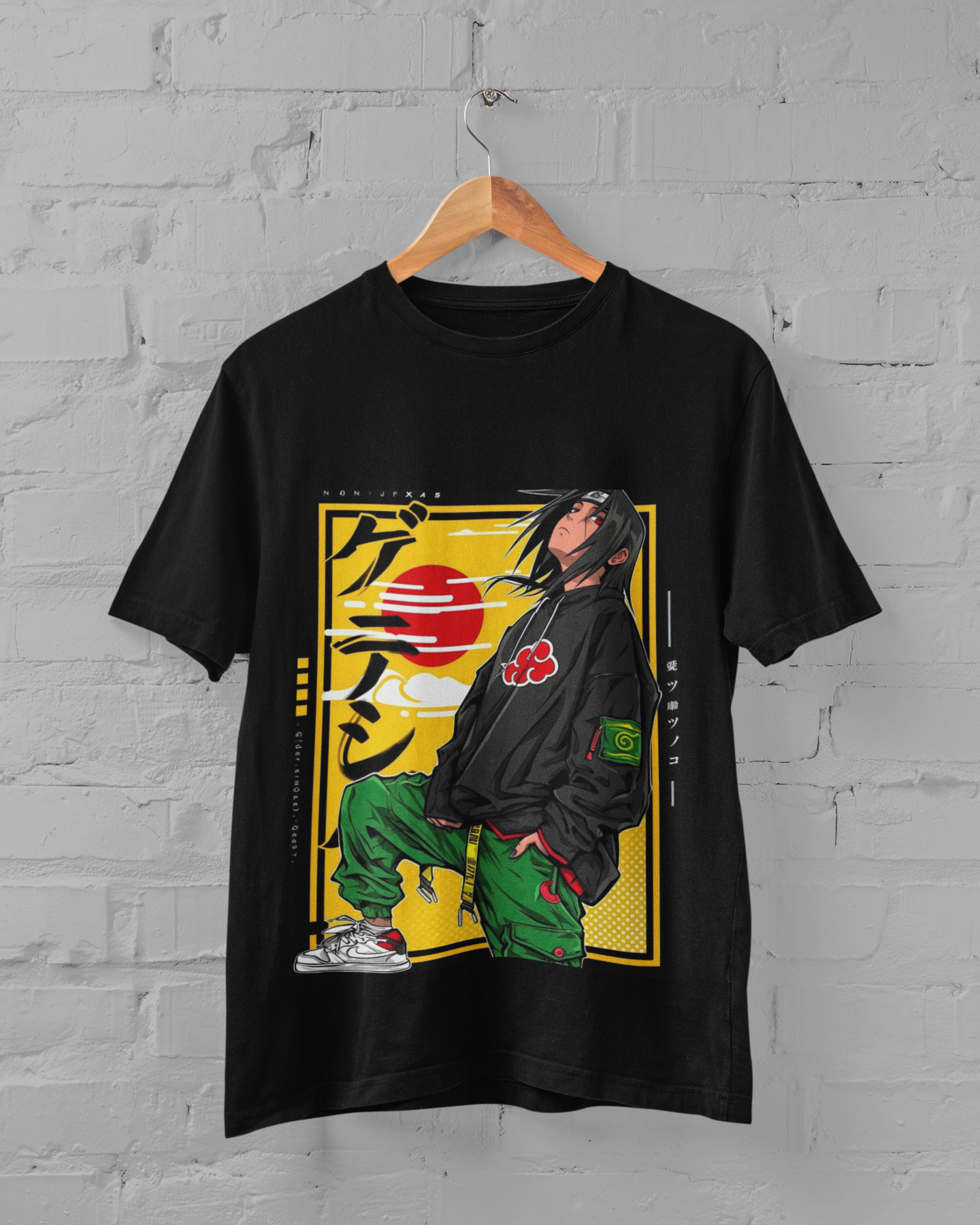 T-Shirt “Itachi — Silent Burden” 🌑🔥