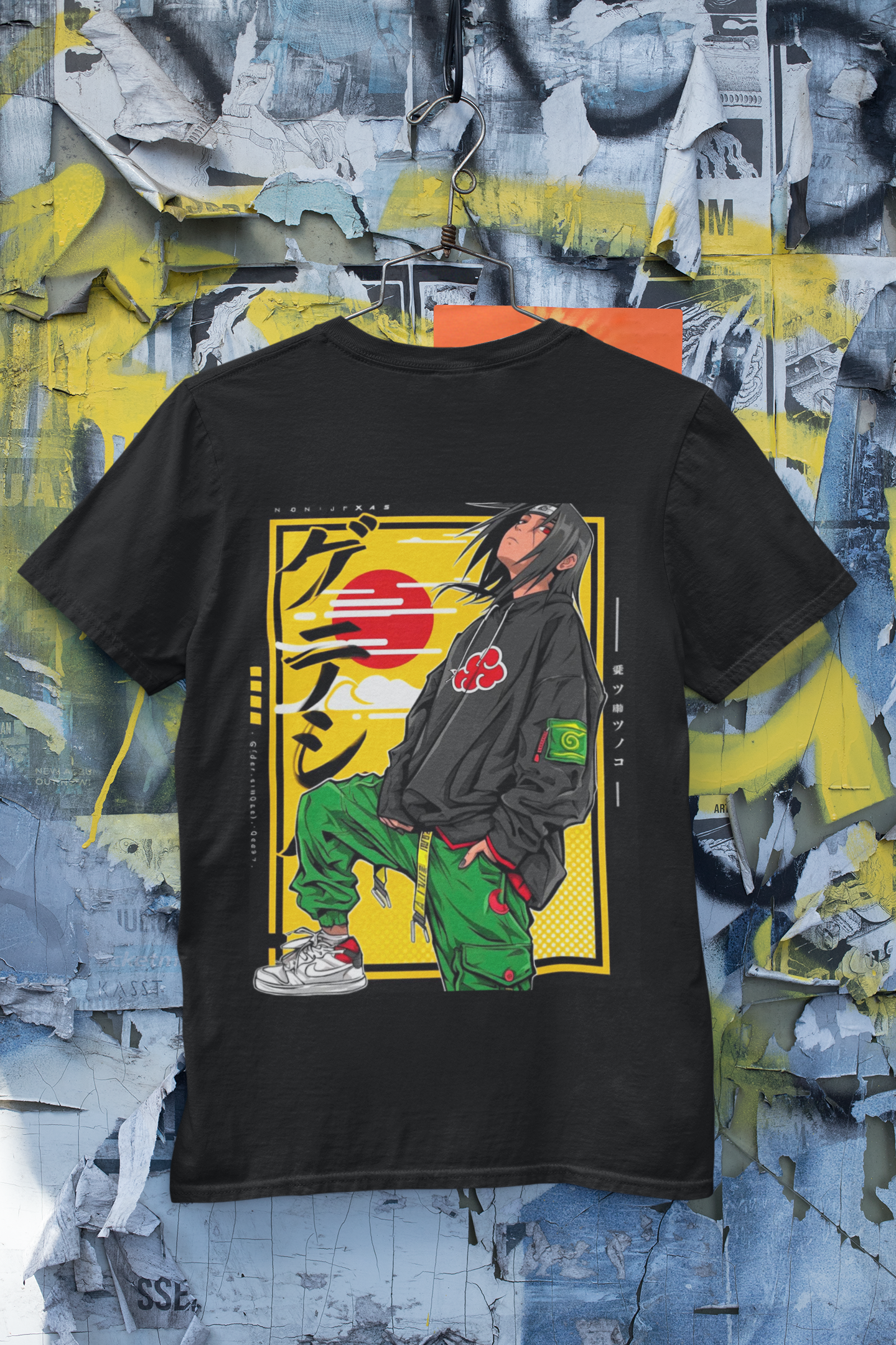 T-Shirt “Itachi — Silent Burden” 🌑🔥