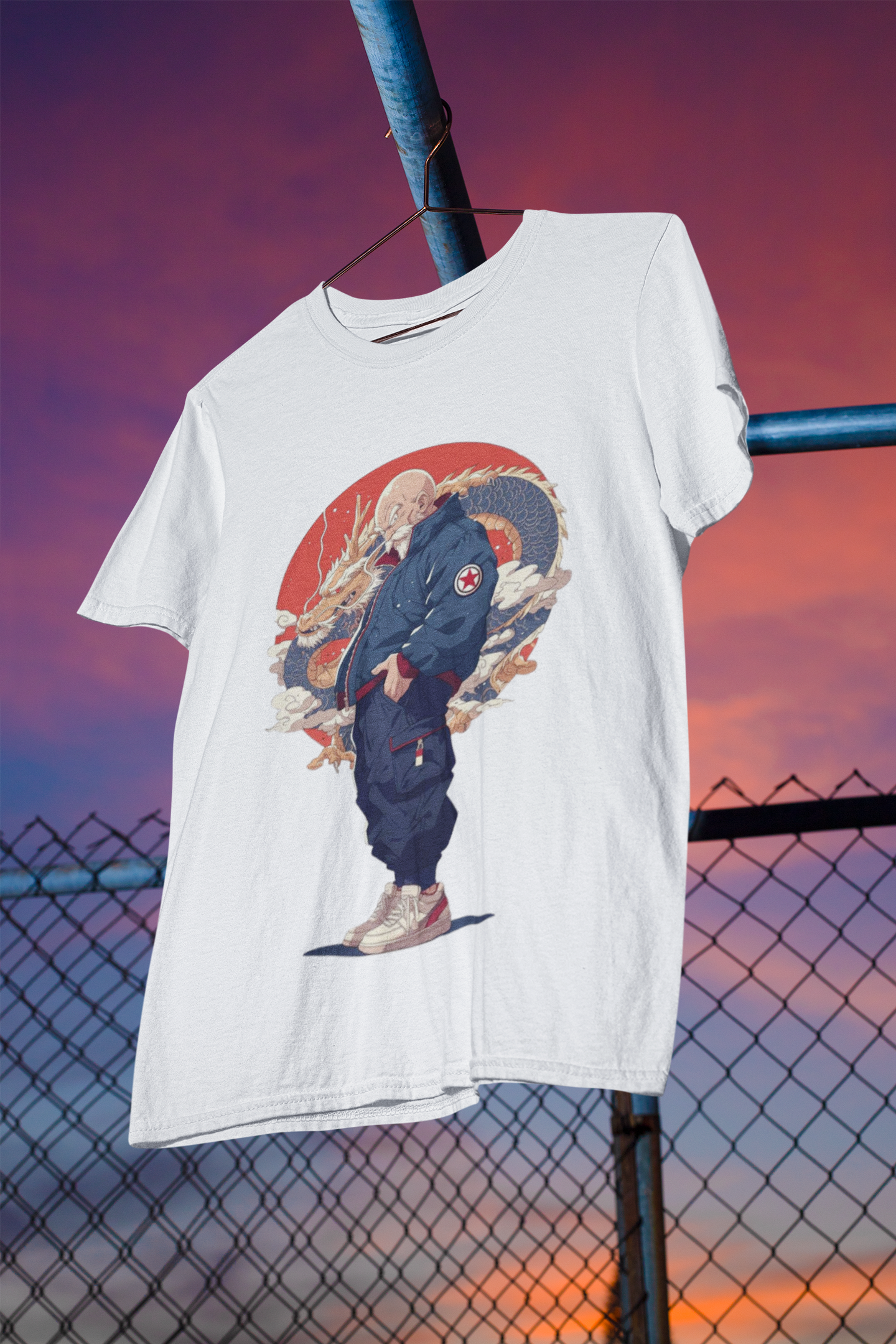 🏷️ T-Shirt “Silent Saiyan” — Power Beyond Words🐉🖤