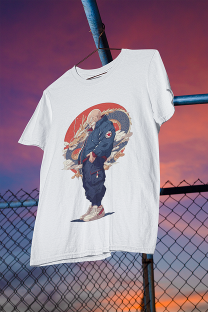 🏷️ T-Shirt “Silent Saiyan” — Power Beyond Words🐉🖤