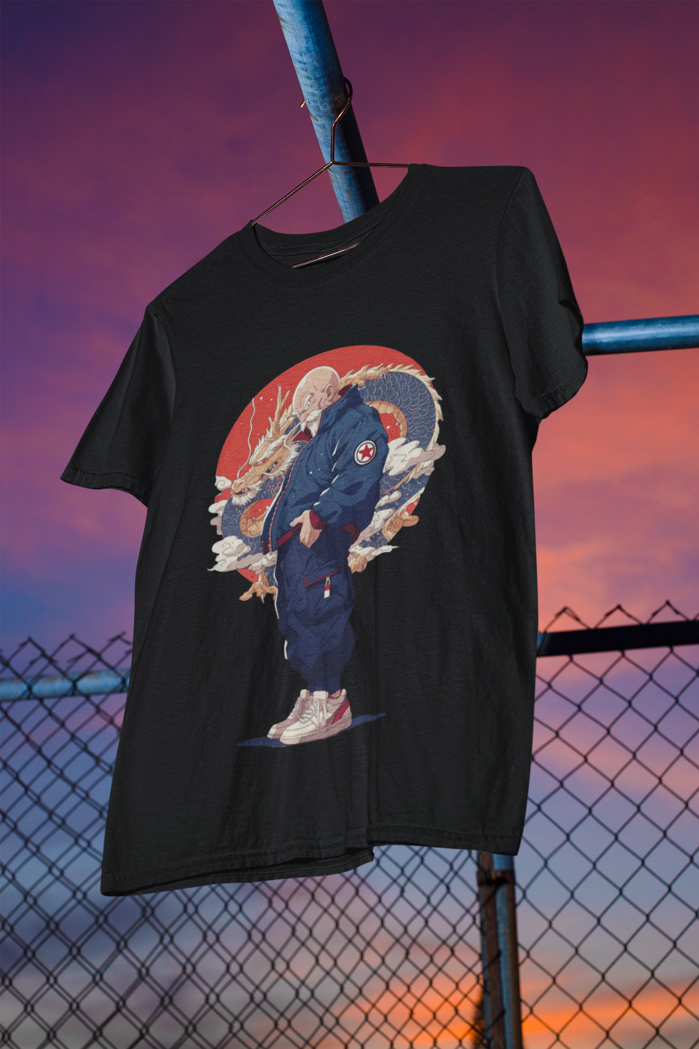 🏷️ T-Shirt “Silent Saiyan” — Power Beyond Words🐉🖤