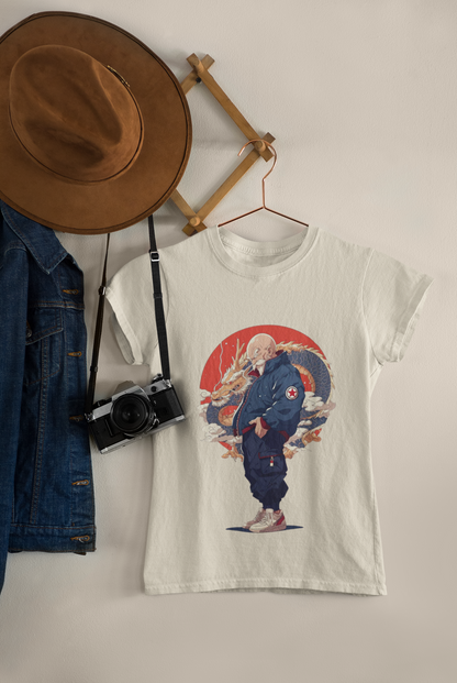 🏷️ T-Shirt “Silent Saiyan” — Power Beyond Words🐉🖤