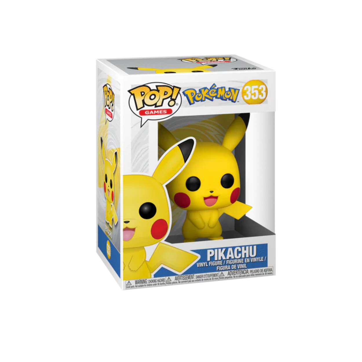⚡🐭 Funko Pop! Games: Pokémon – Pikachu #353 Vinyl Figure